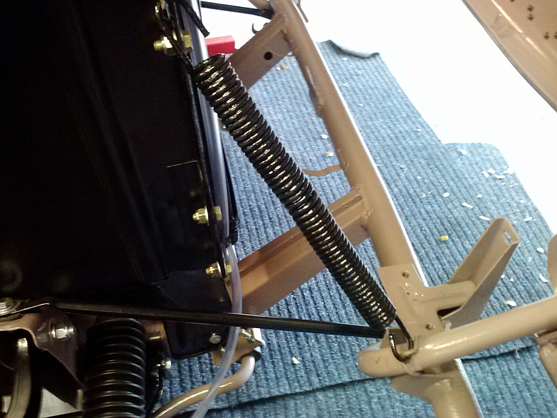 purchsed, restored and fitted springs on the bonnet makes a huge difference