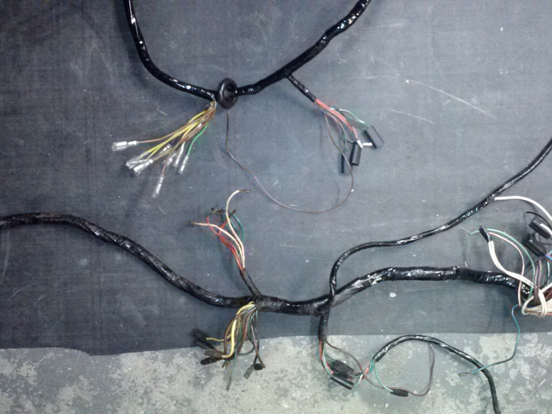 still waiting for correct wiring harness from UK