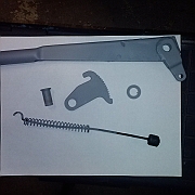 Andrew Mace sent me two parking brakes which I was able to get enough parts to make one good one
