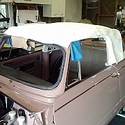 hood fit looks good having a specialist helping me fit it on
